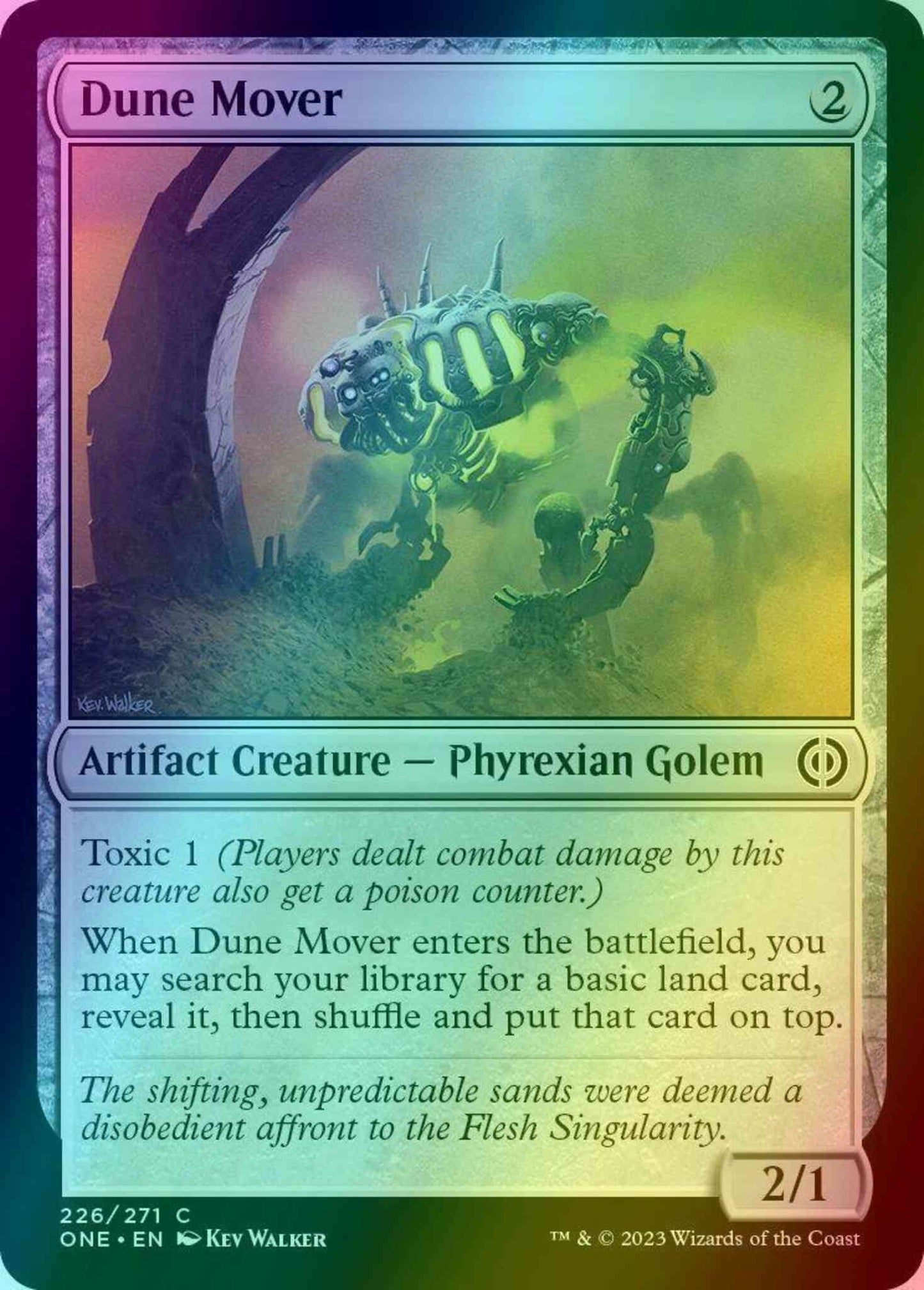 Dune Mover [226] [Phyrexia: All Will Be One] [Foil]