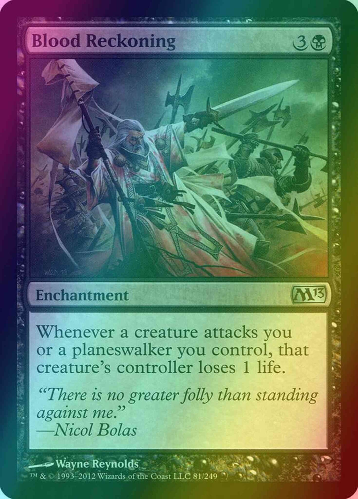 Blood Reckoning [81] [Magic 2013] [Foil]