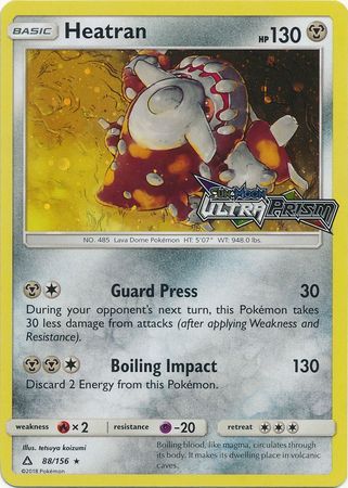 Heatran - 88/156 - Alternate Holo Promo [Holo]