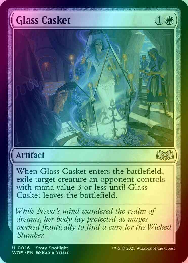 Glass Casket [16] [Wilds of Eldraine] [Foil]