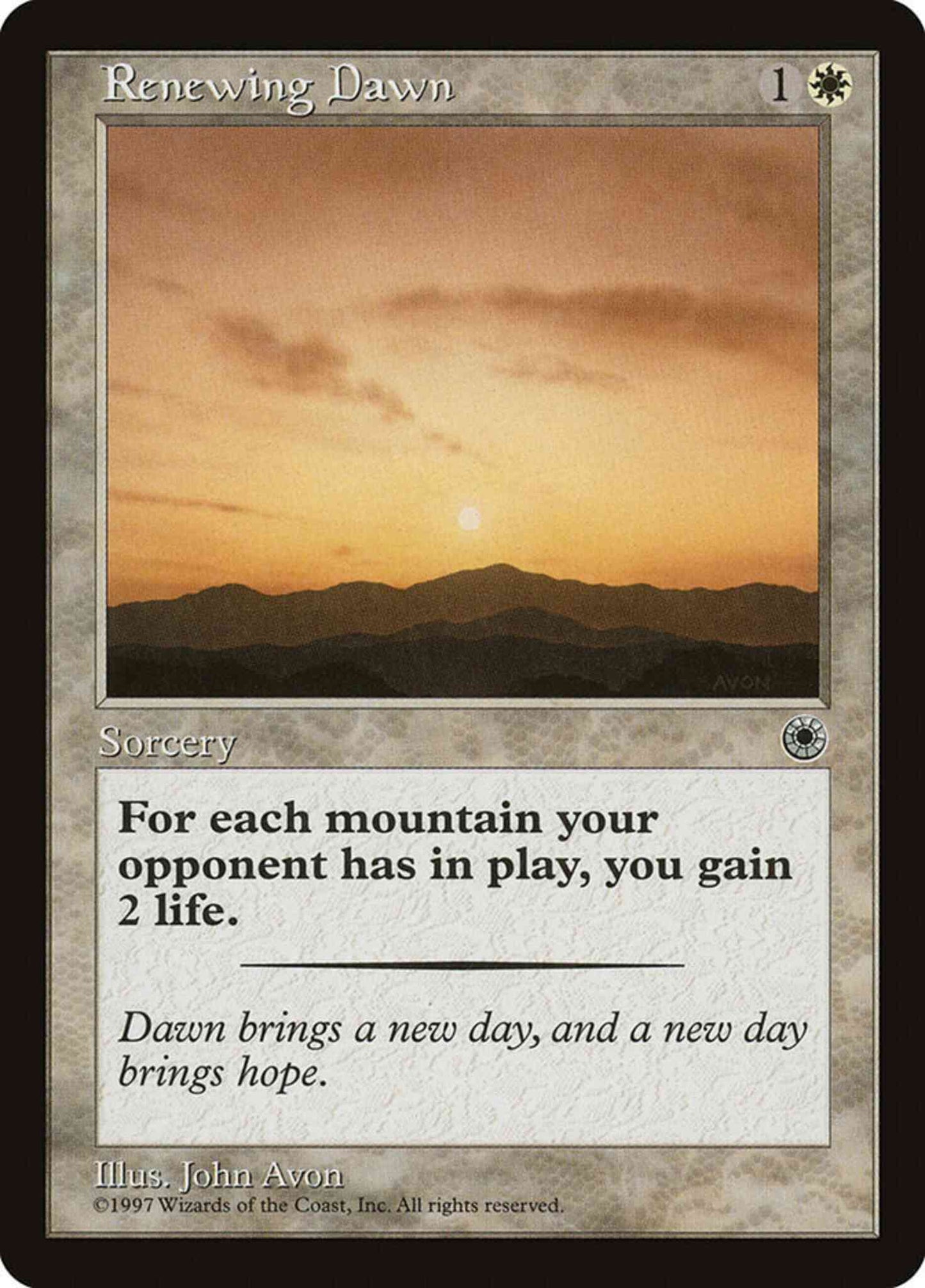 Renewing Dawn [23] [Portal 1] [Non-Foil]