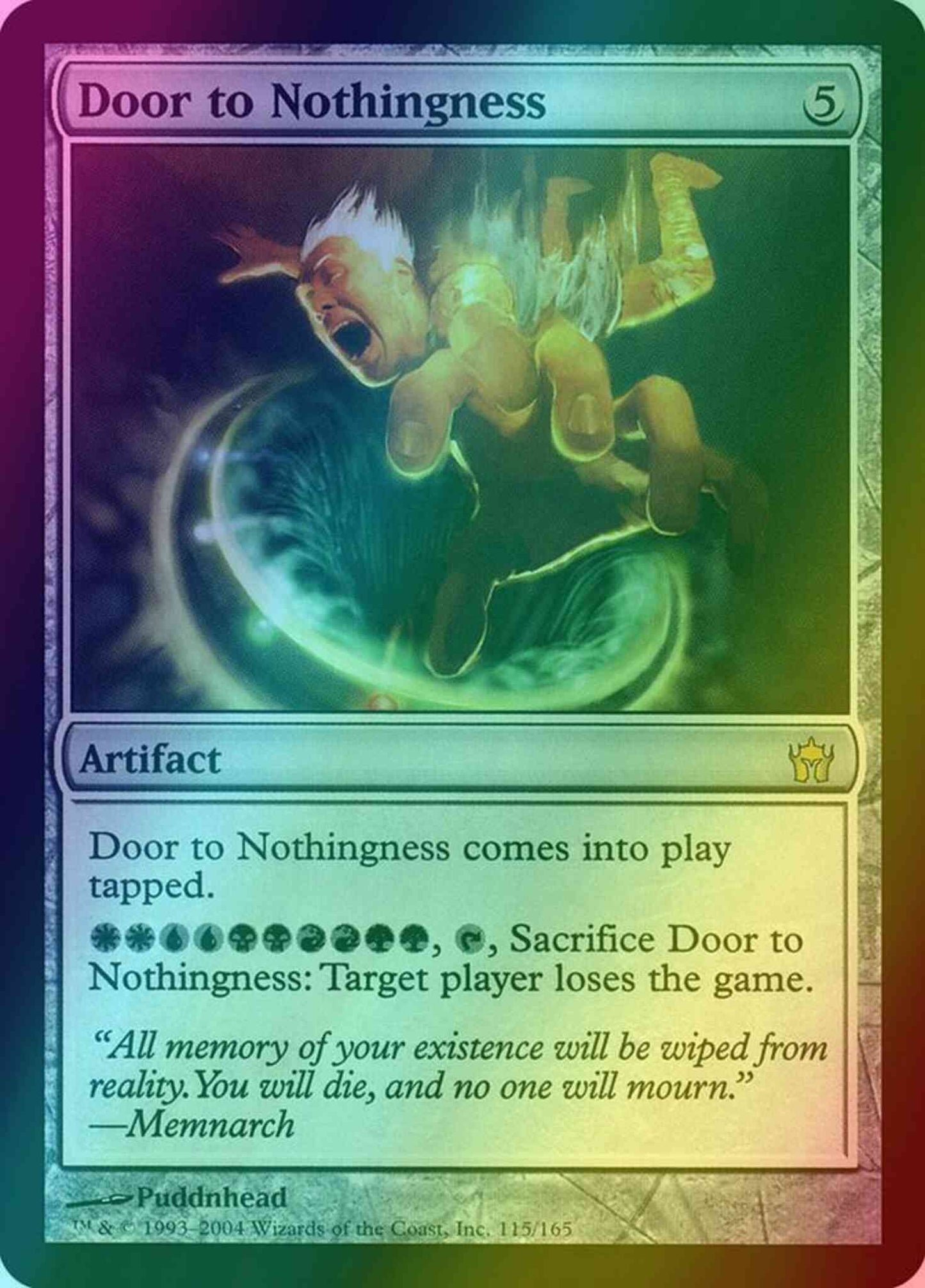 Door to Nothingness [115] [Fifth Dawn] [Foil]