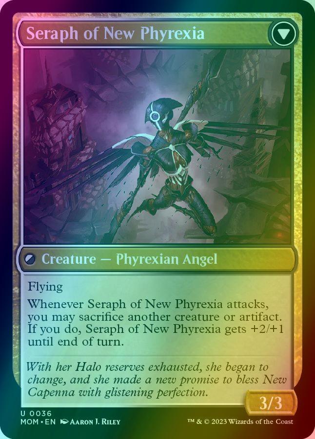 Seraph of New Capenna // Seraph of New Phyrexia [36] [March of the