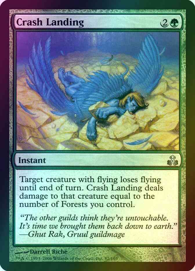 Crash Landing [82] [Guildpact] [Foil]