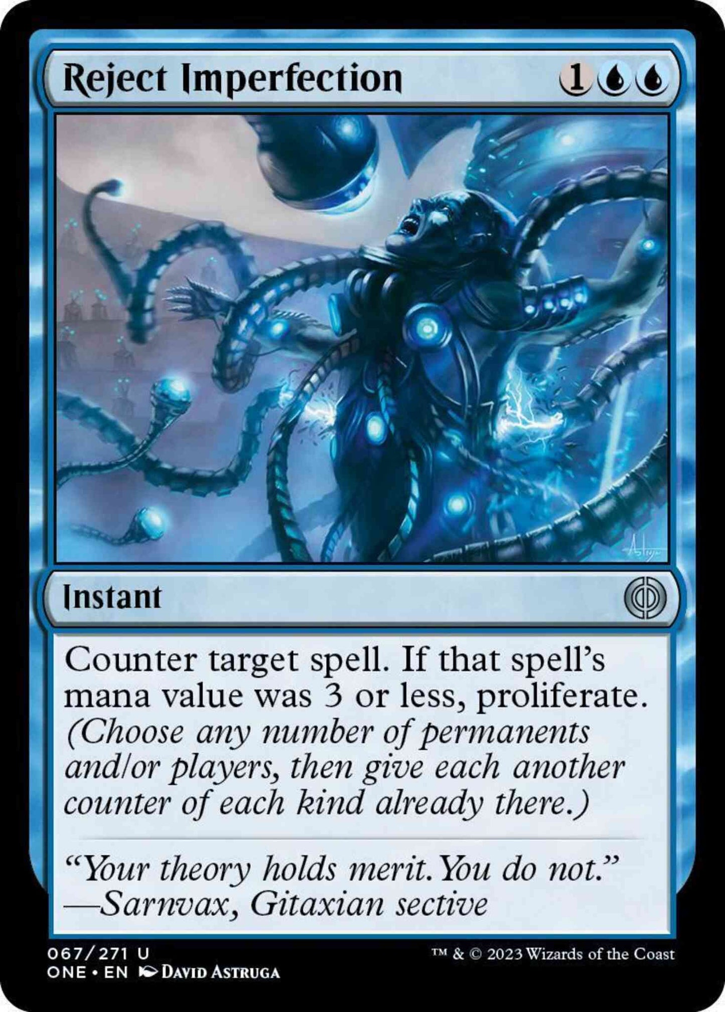 Reject Imperfection [67] [Phyrexia: All Will Be One] [Non-Foil]
