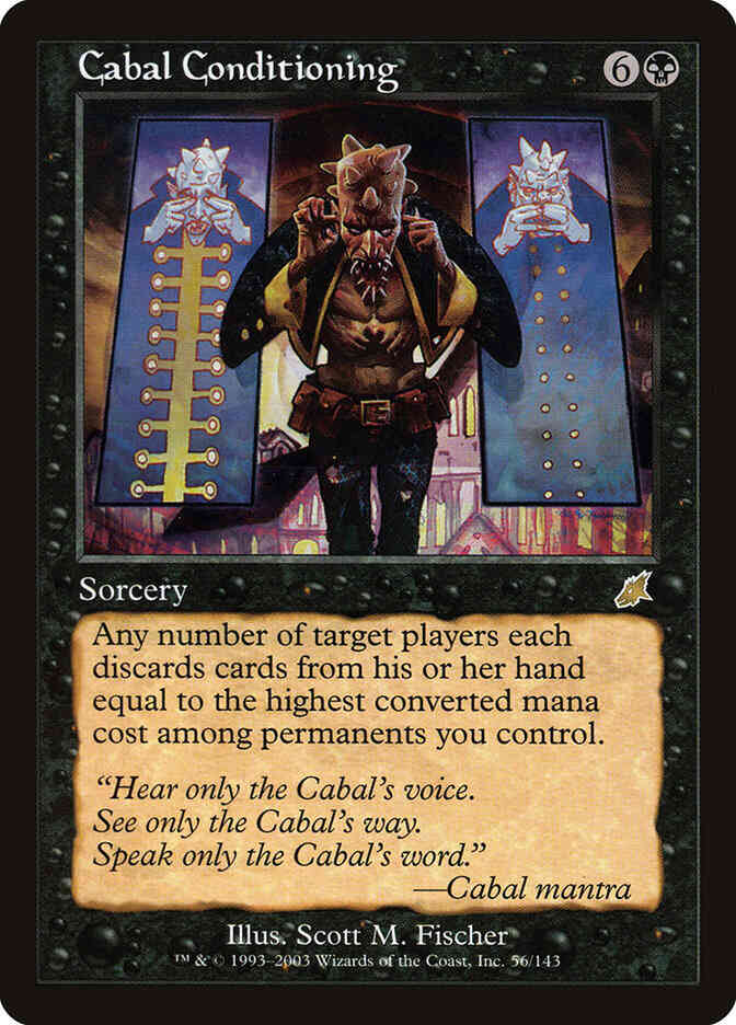 Cabal Conditioning [56] [Scourge] [Non-Foil]