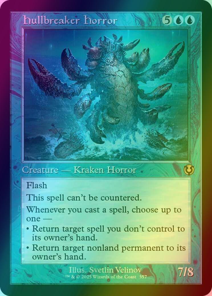 Hullbreaker Horror [357] [Retro Frame] [Innistrad Remastered] [Foil]