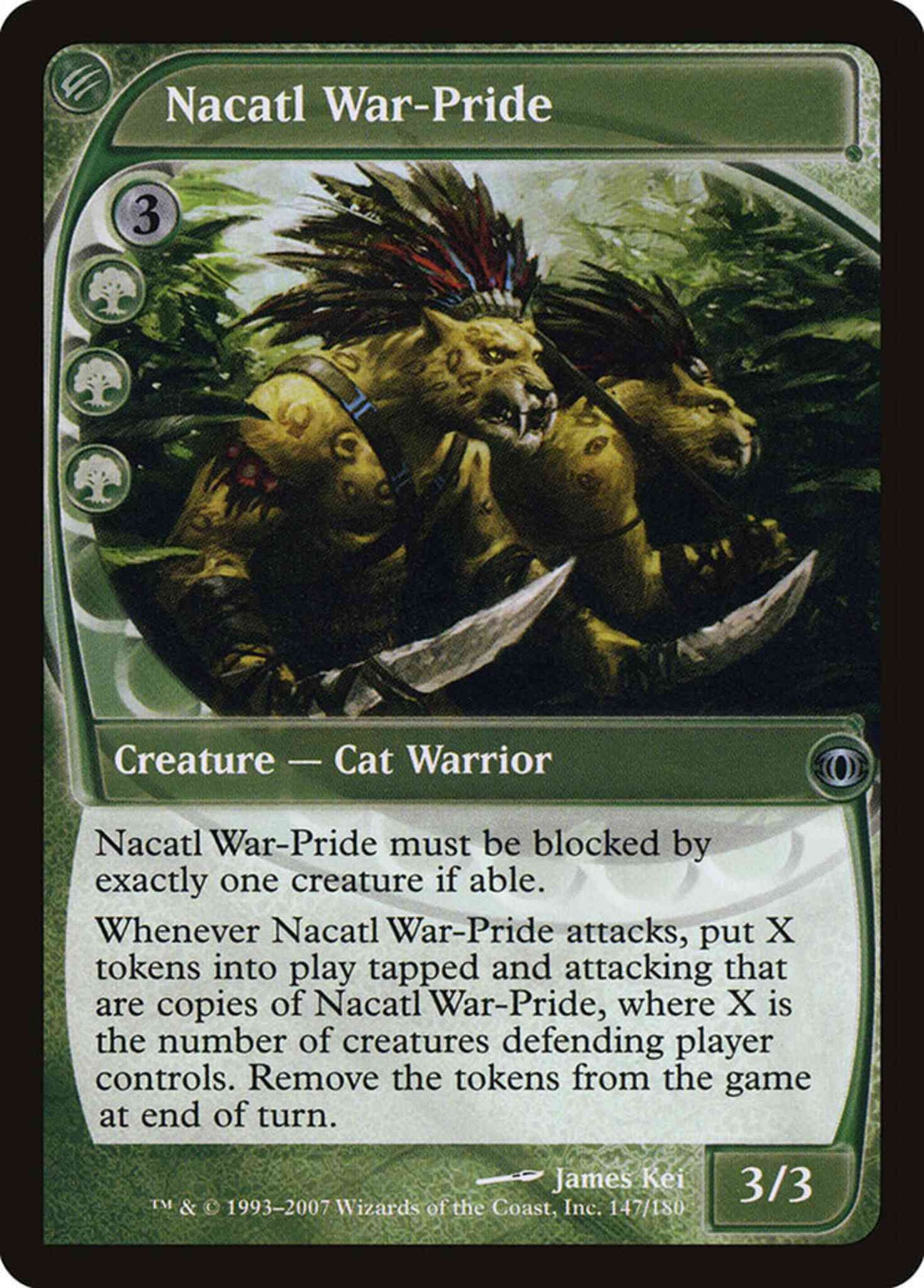 Nacatl War-Pride [147] [Future Sight] [Non-Foil]