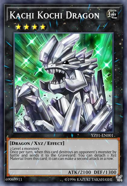 Kachi Kochi Dragon - YZ01-EN001 - Ultra Rare - Limited