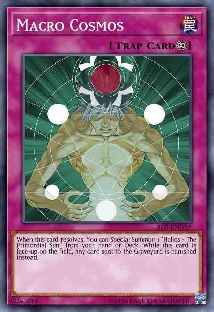 Macro Cosmos - LCGX-EN218 - Ultra Rare - 1st Edition