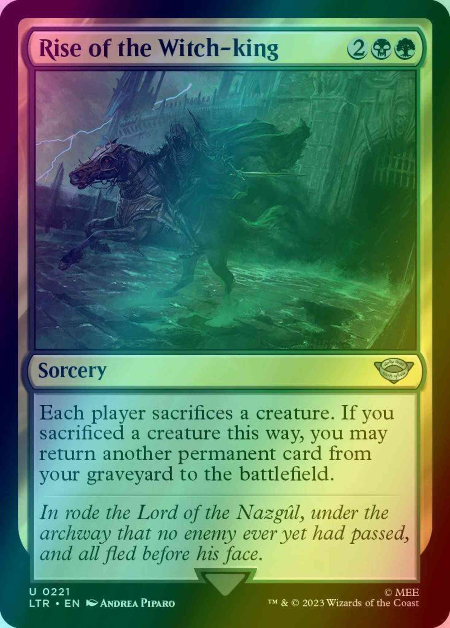 Rise of the Witch-King [221] [The Lord of the Rings: Tales of Middle-earth] [Foil]