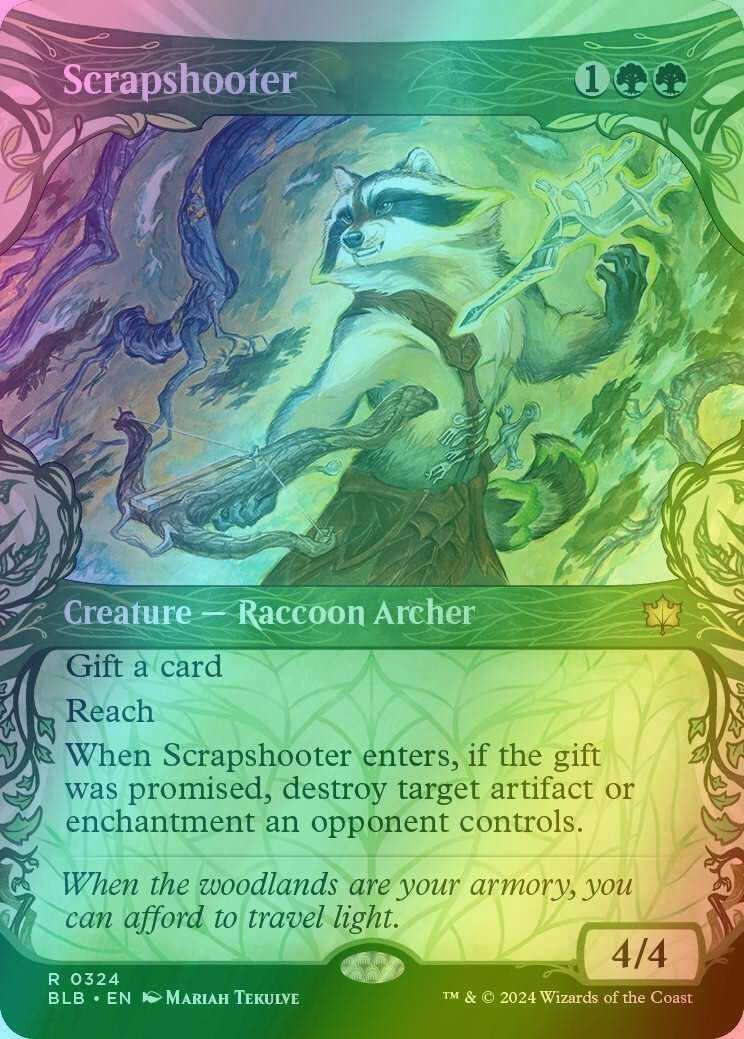 Scrapshooter [324] [Woodland Showcase] [Bloomburrow] [Foil]