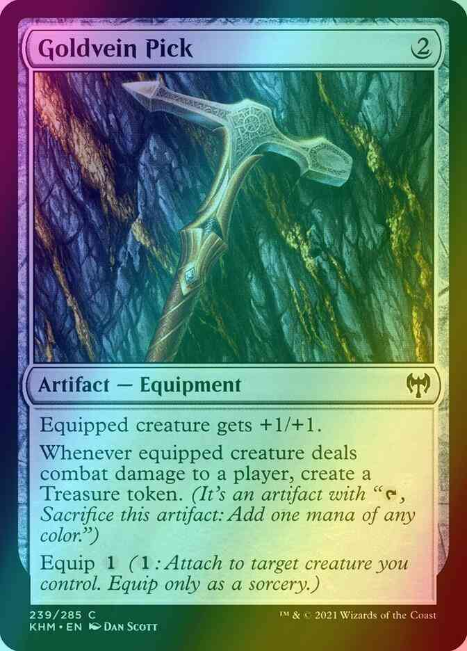 Goldvein Pick [239] [Kaldheim] [Foil]