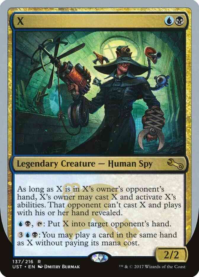 X [137] [Unstable] [Non-Foil]