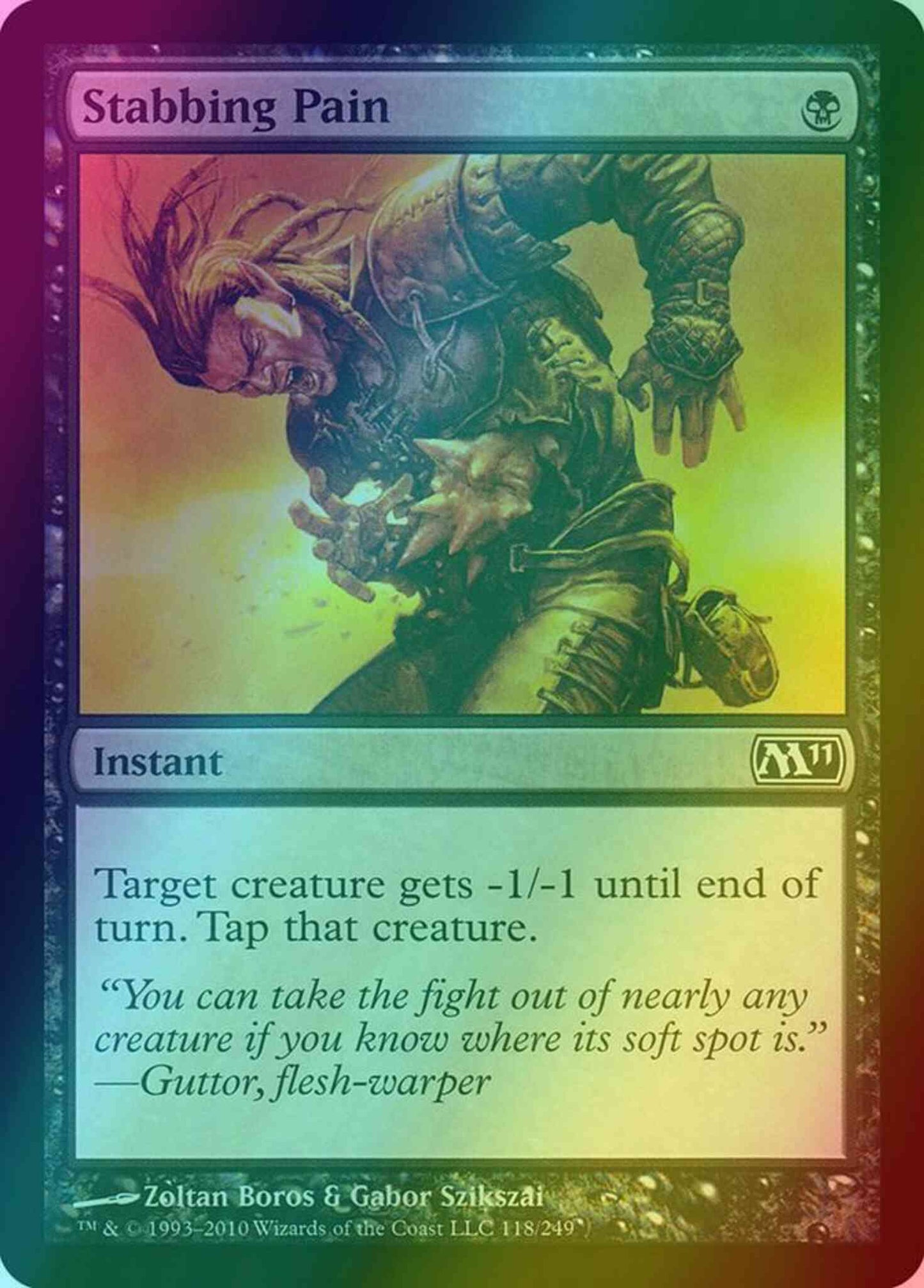 Stabbing Pain [118] [Magic 2011] [Foil]