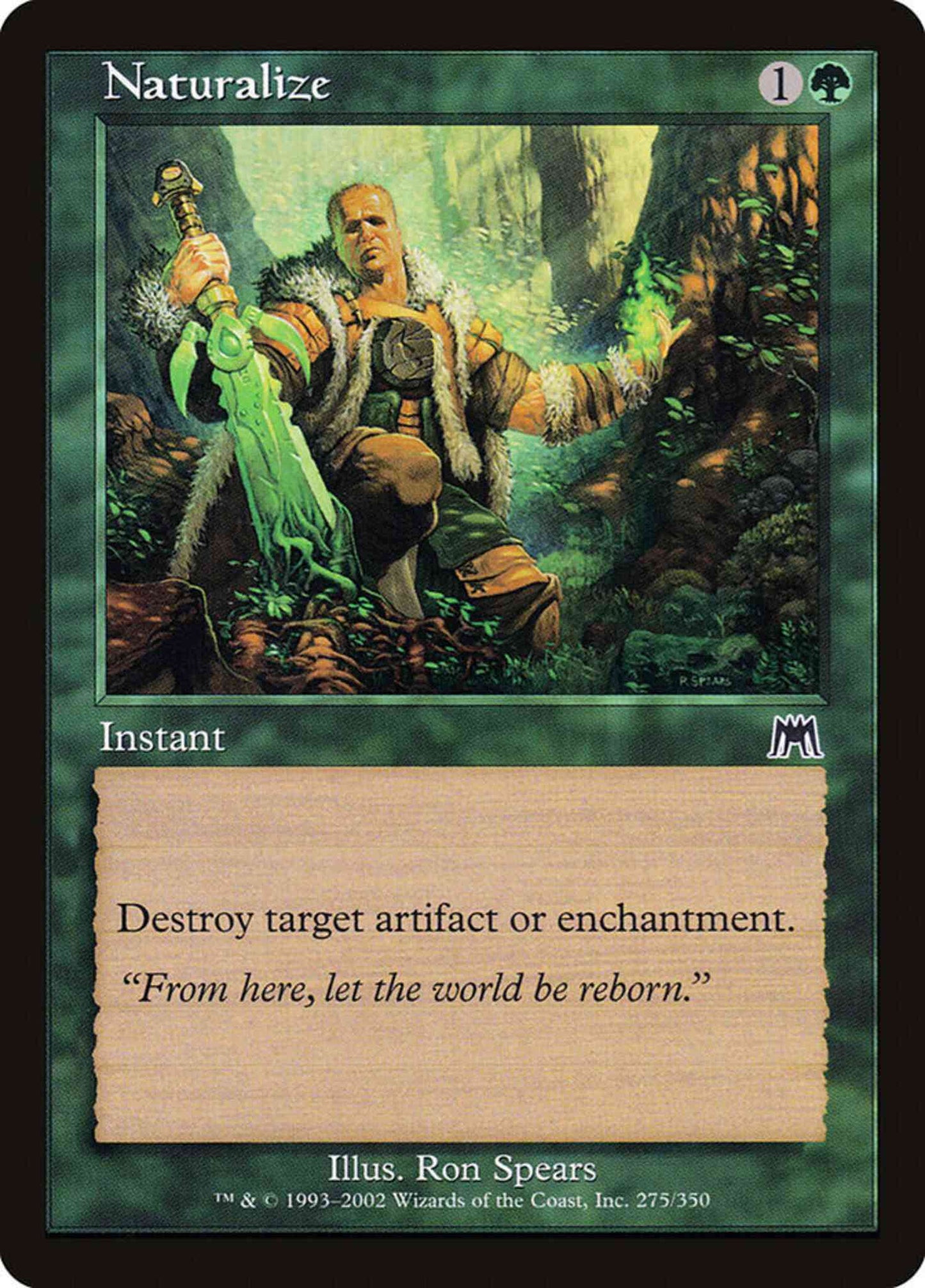 Naturalize [275] [Onslaught] [Non-Foil]