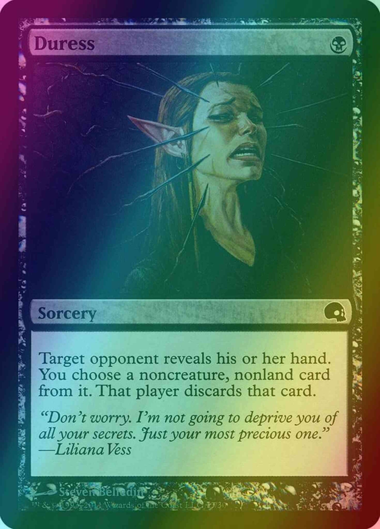 Duress [13] [Premium Deck Series: Graveborn] [Foil]