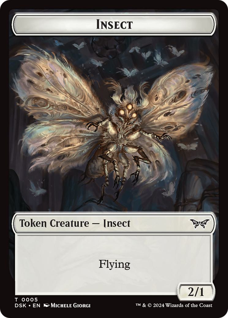 Insect Token [05] [Duskmourn: House of Horror: Tokens] [Non-Foil]