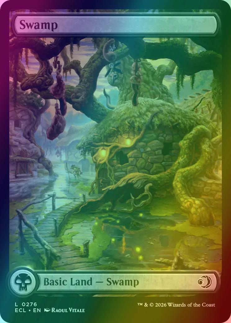 Swamp [276] [Full Art] [Lorwyn] [Lorwyn Eclipsed] [Foil]