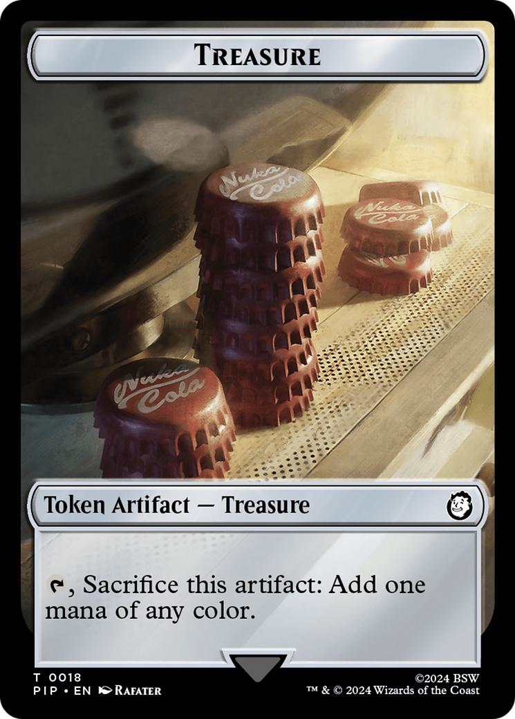 Thopter Token (17) // Treasure Token (18) [Fallout: Tokens] [Non-Foil]