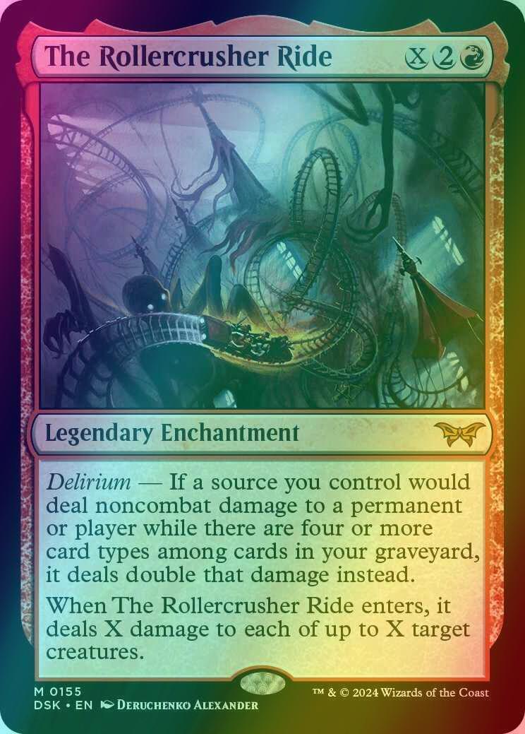 The Rollercrusher Ride [155] [Duskmourn: House of Horror] [Foil]