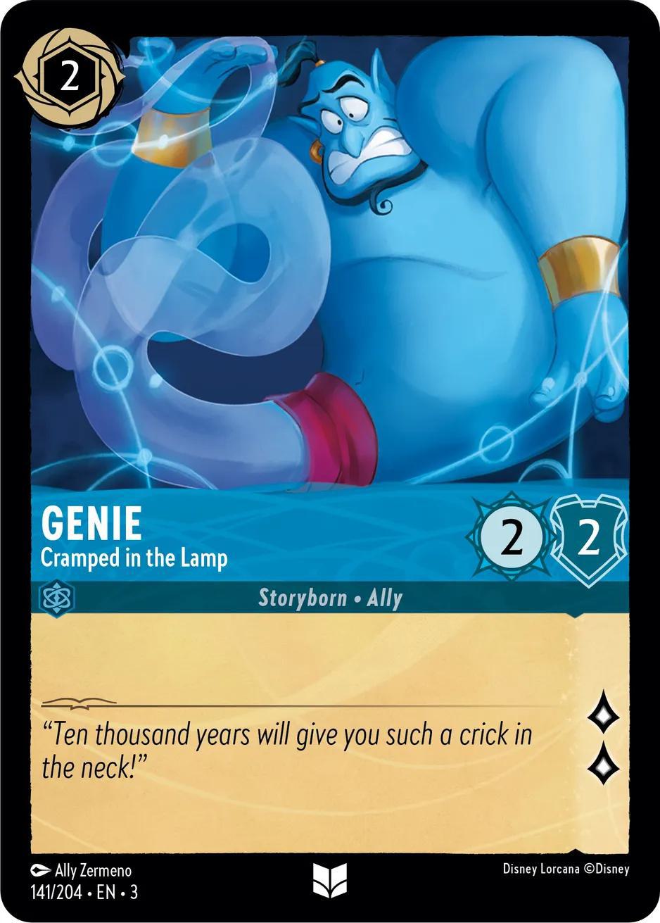 Genie - Cramped in the Lamp - 141/204 [Into the Inklands] [Non-Foil]