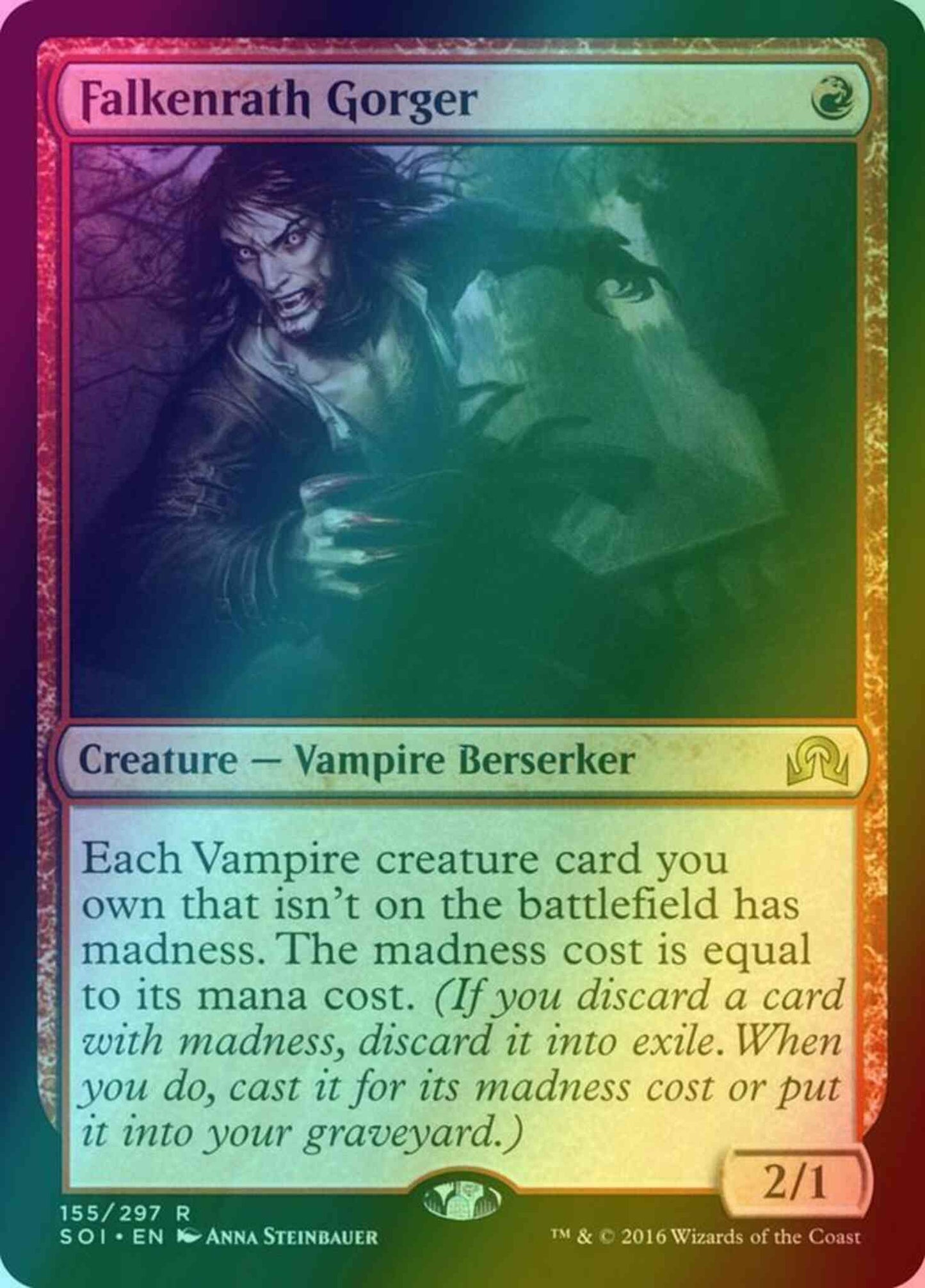 Falkenrath Gorger [155] [Shadows over Innistrad] [Foil]