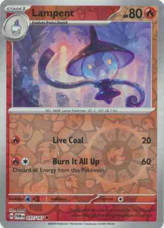 Lampent - 037/167 - Common [sv06-037] [Reverse Holo]