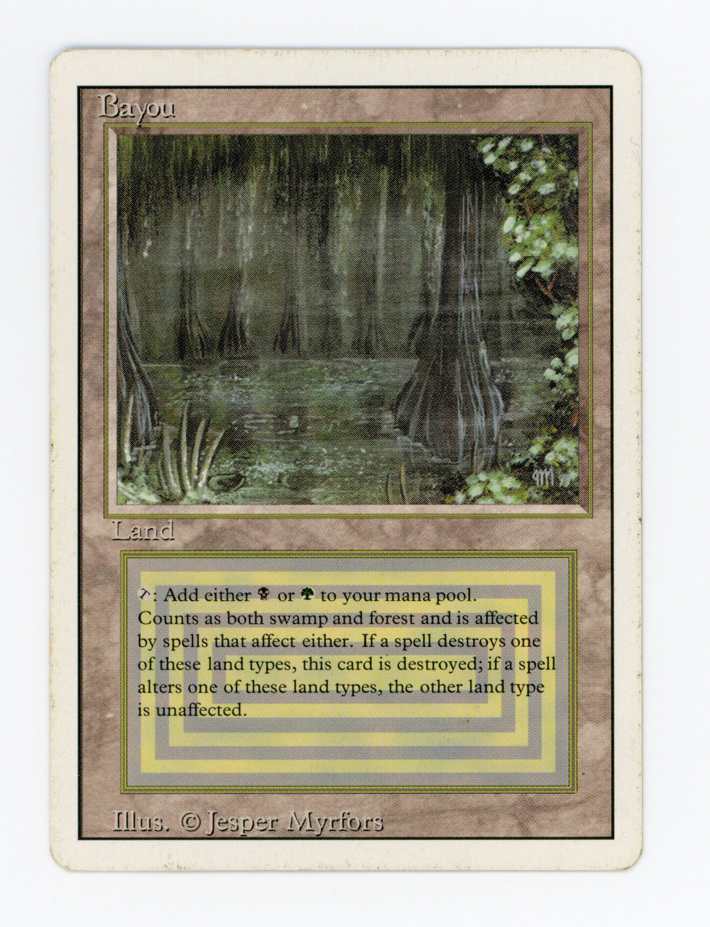 Bayou — Damaged — ID 18124