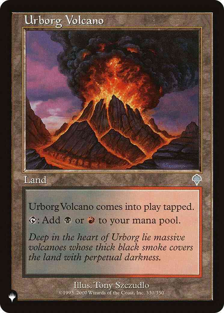 Urborg Volcano [INV-330] [The List] [Non-Foil]