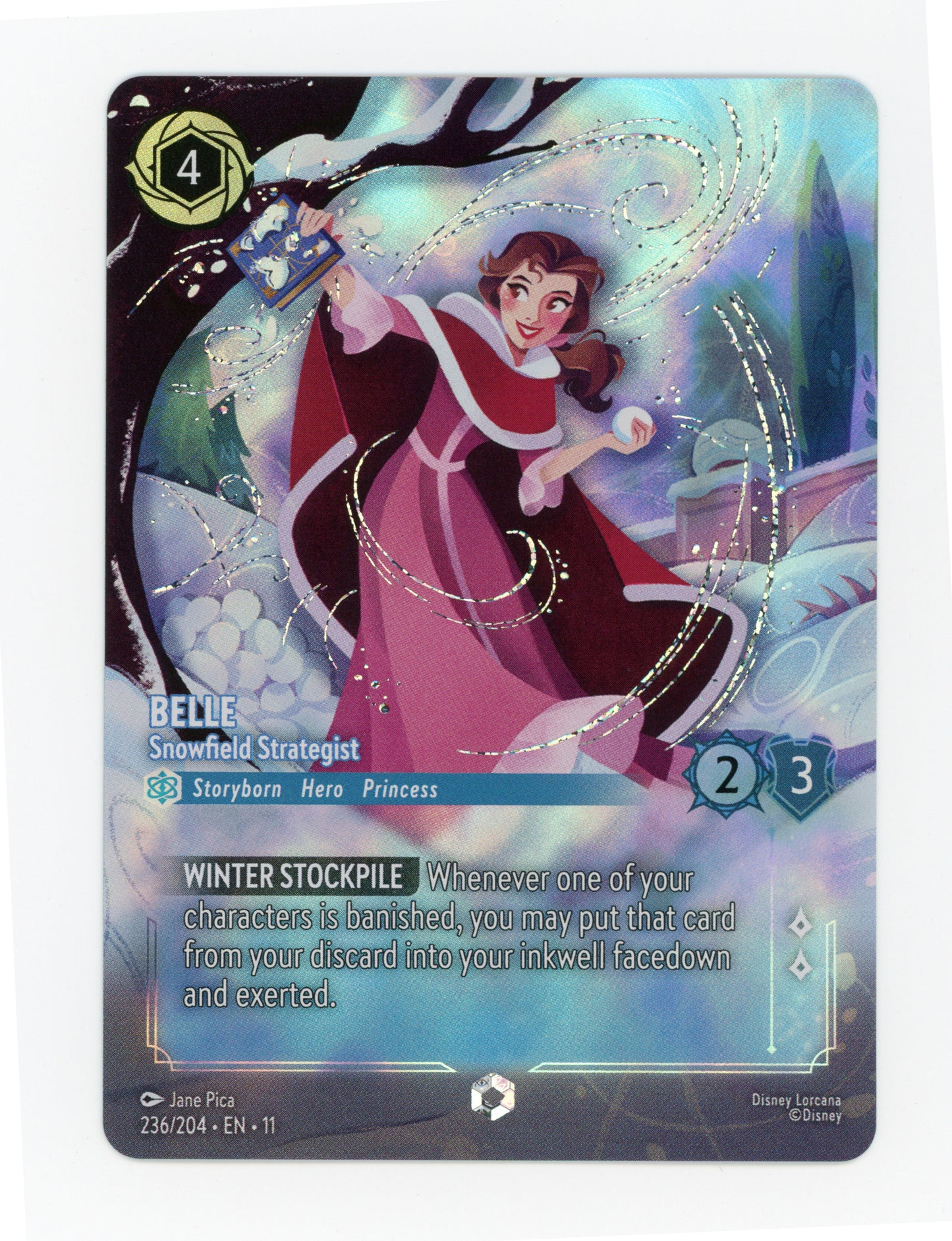 Belle - Snowfield Strategist — Enchanted|Holofoil — ID 19021