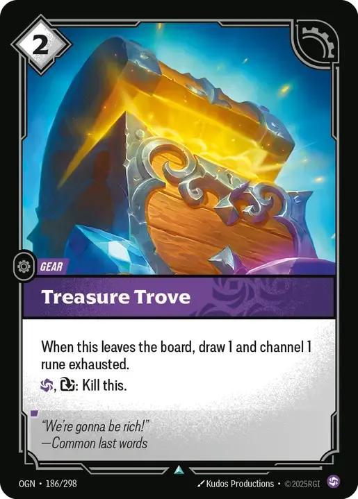 Treasure Trove - 186/298 [Origins] [Non-Foil]