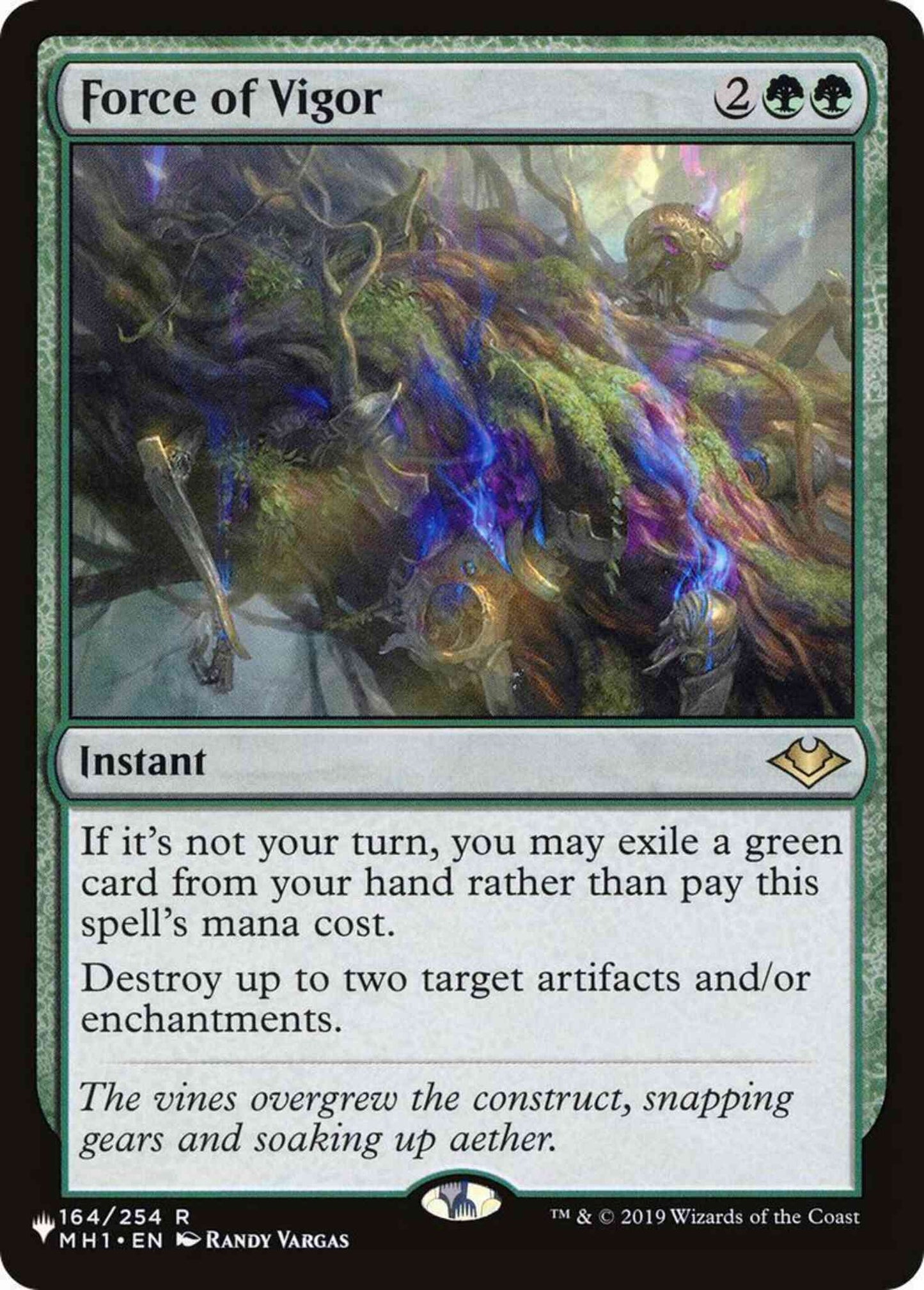 Force of Vigor [MH1-164] [The List] [Non-Foil]