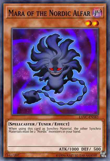 Mara of the Nordic Alfar - EXVC-EN083 - Ultimate Rare - Unlimited