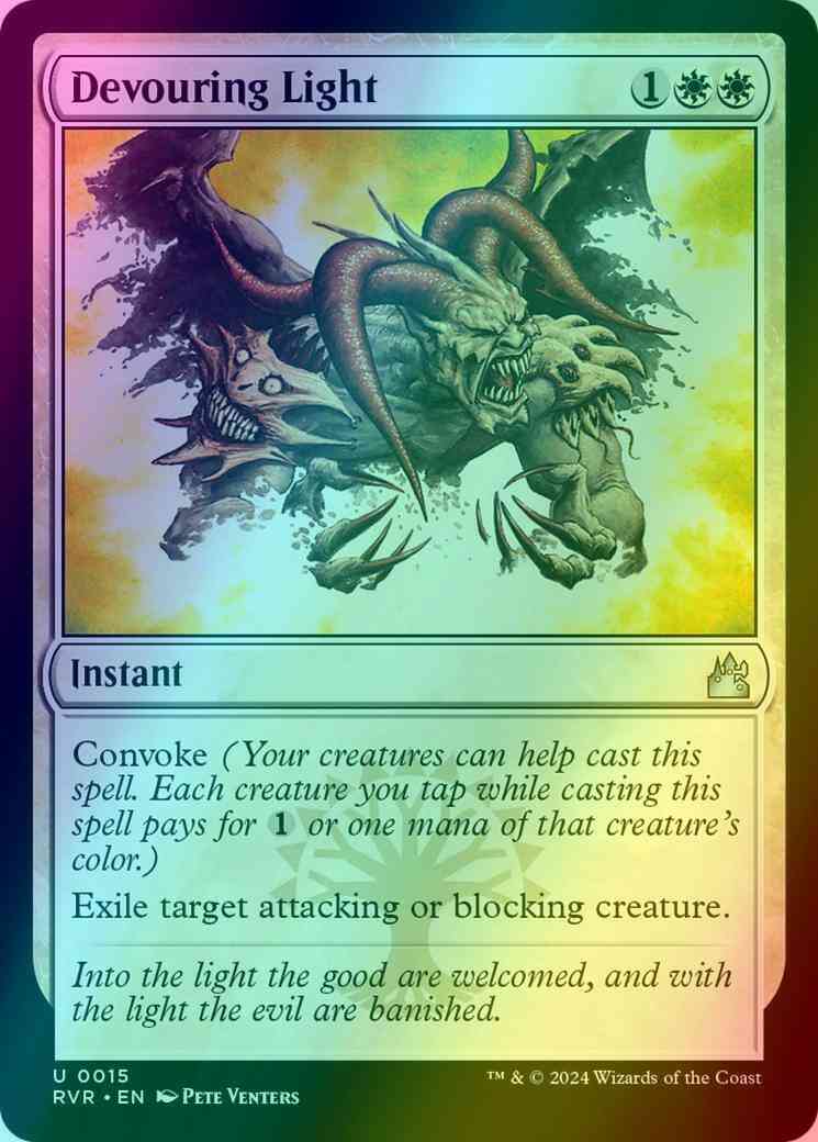 Devouring Light [15] [Ravnica Remastered] [Foil]