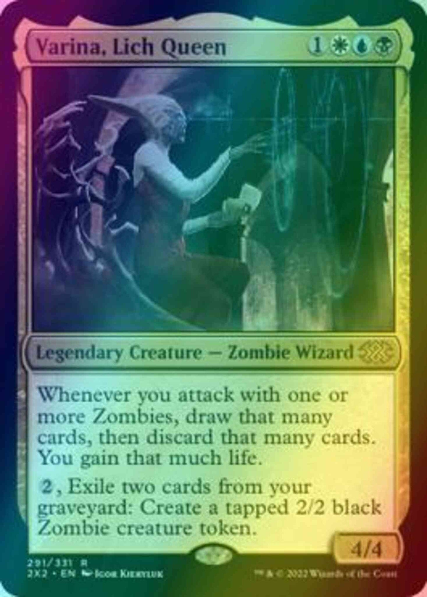 Varina, Lich Queen [291] [Double Masters 2022] [Foil]