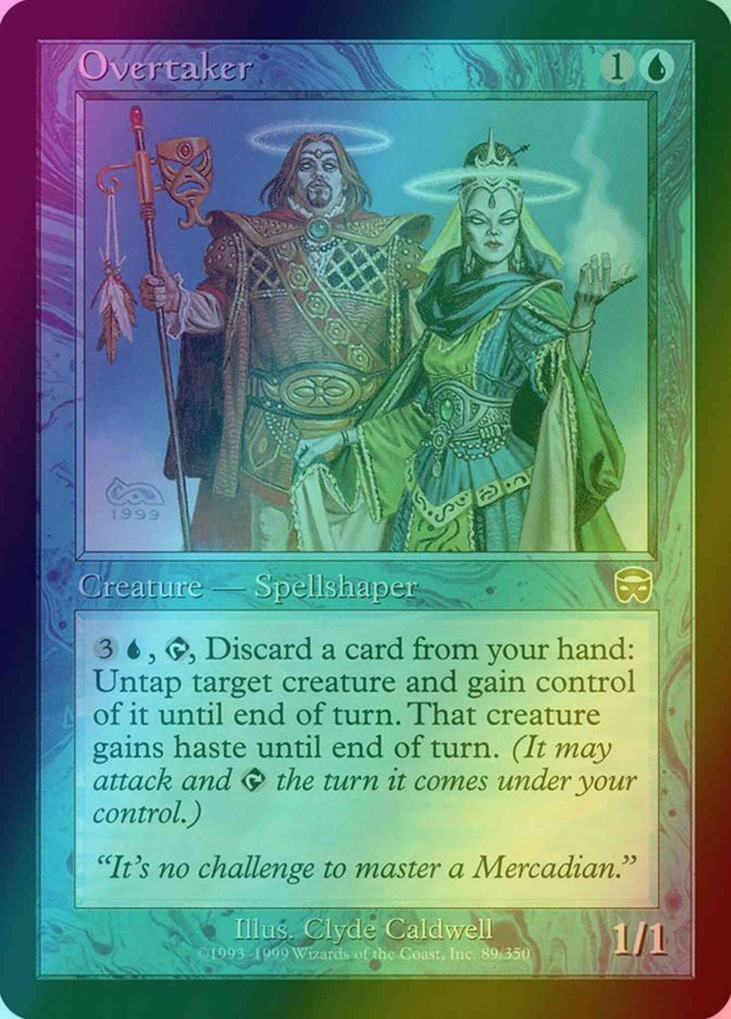 Overtaker [89] [Mercadian Masques] [Foil]