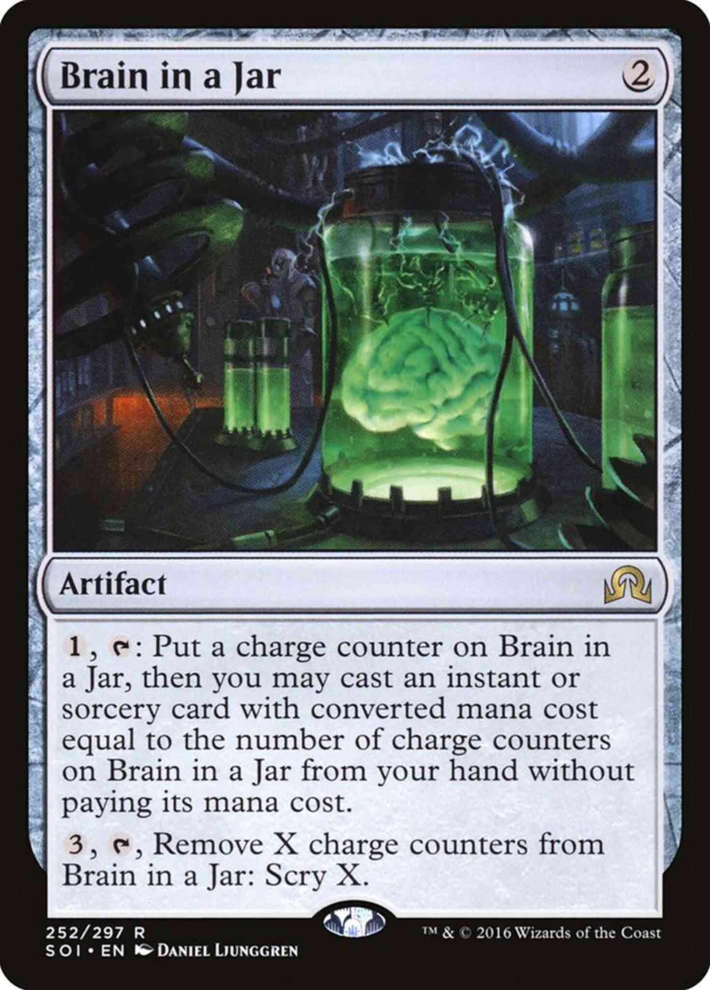 Brain in a Jar [252] [Shadows over Innistrad] [Non-Foil]