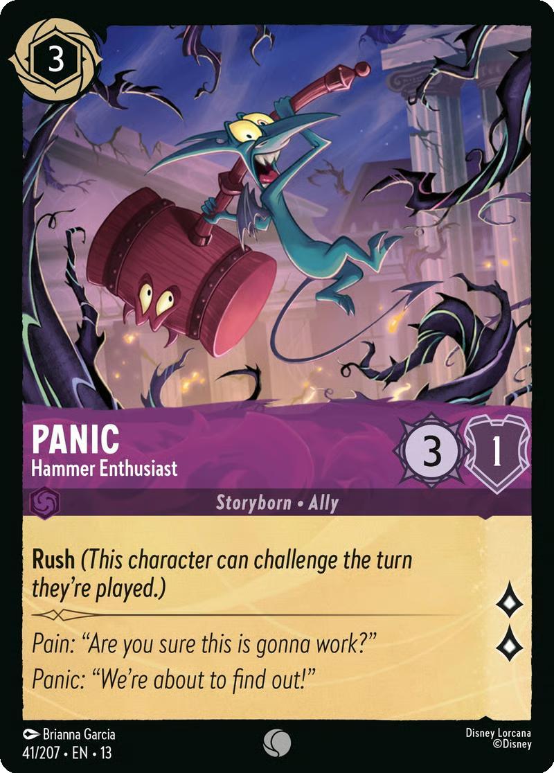 Panic - Hammer Enthusiast - 41/204 [Attack of the Vine!] [Non-Foil]