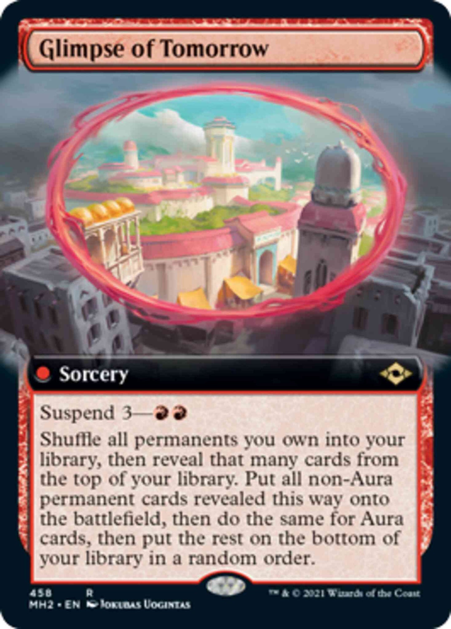 Glimpse of Tomorrow [458] [Extended Art] [Modern Horizons 2] [Non-Foil]