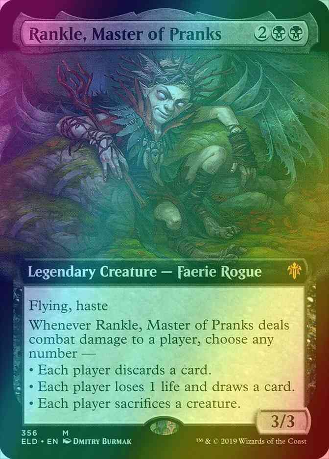 Rankle, Master of Pranks [356] [Extended Art] [Throne of Eldraine] [Foil]