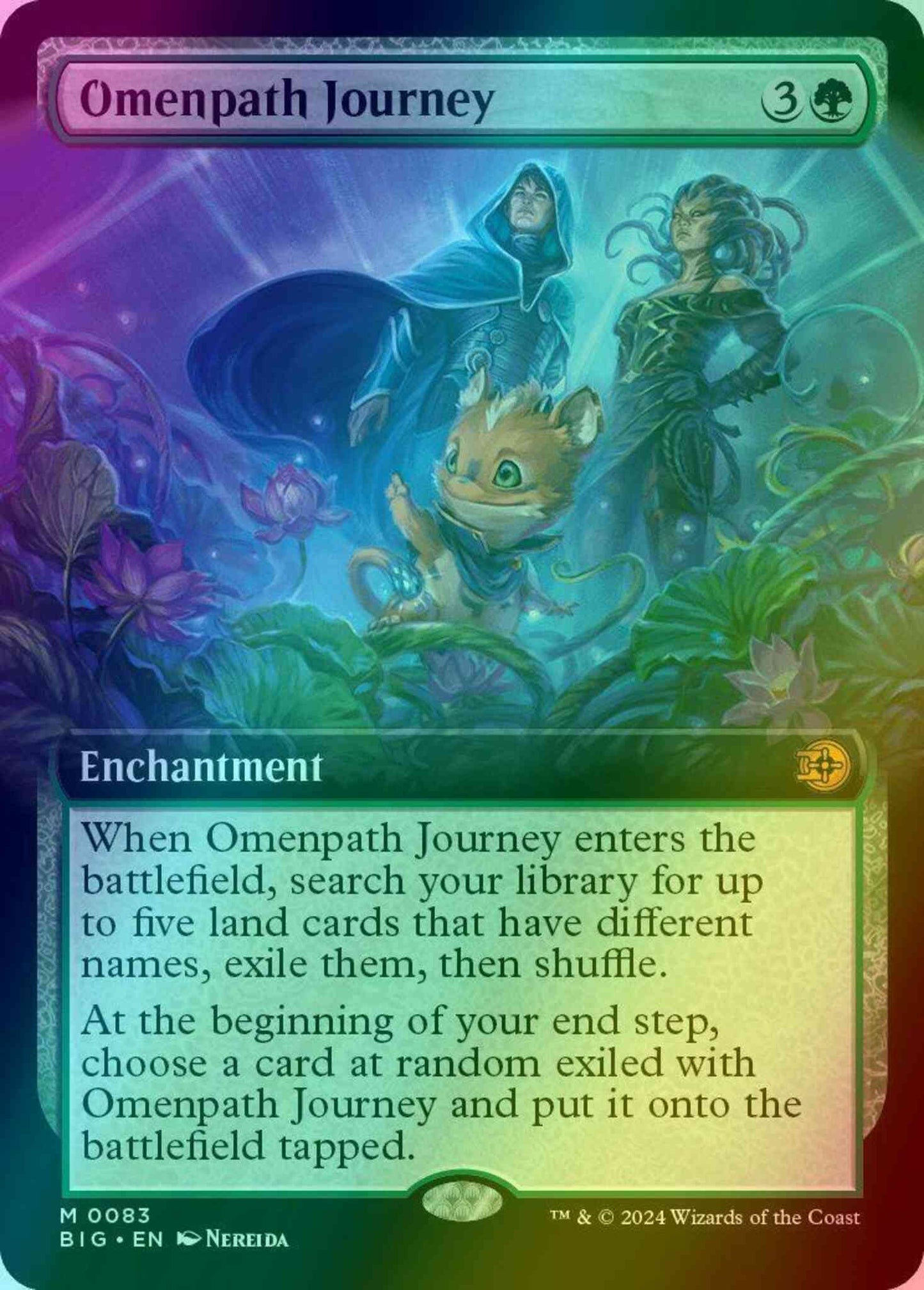 Omenpath Journey [83] [Extended Art] [The Big Score] [Foil]