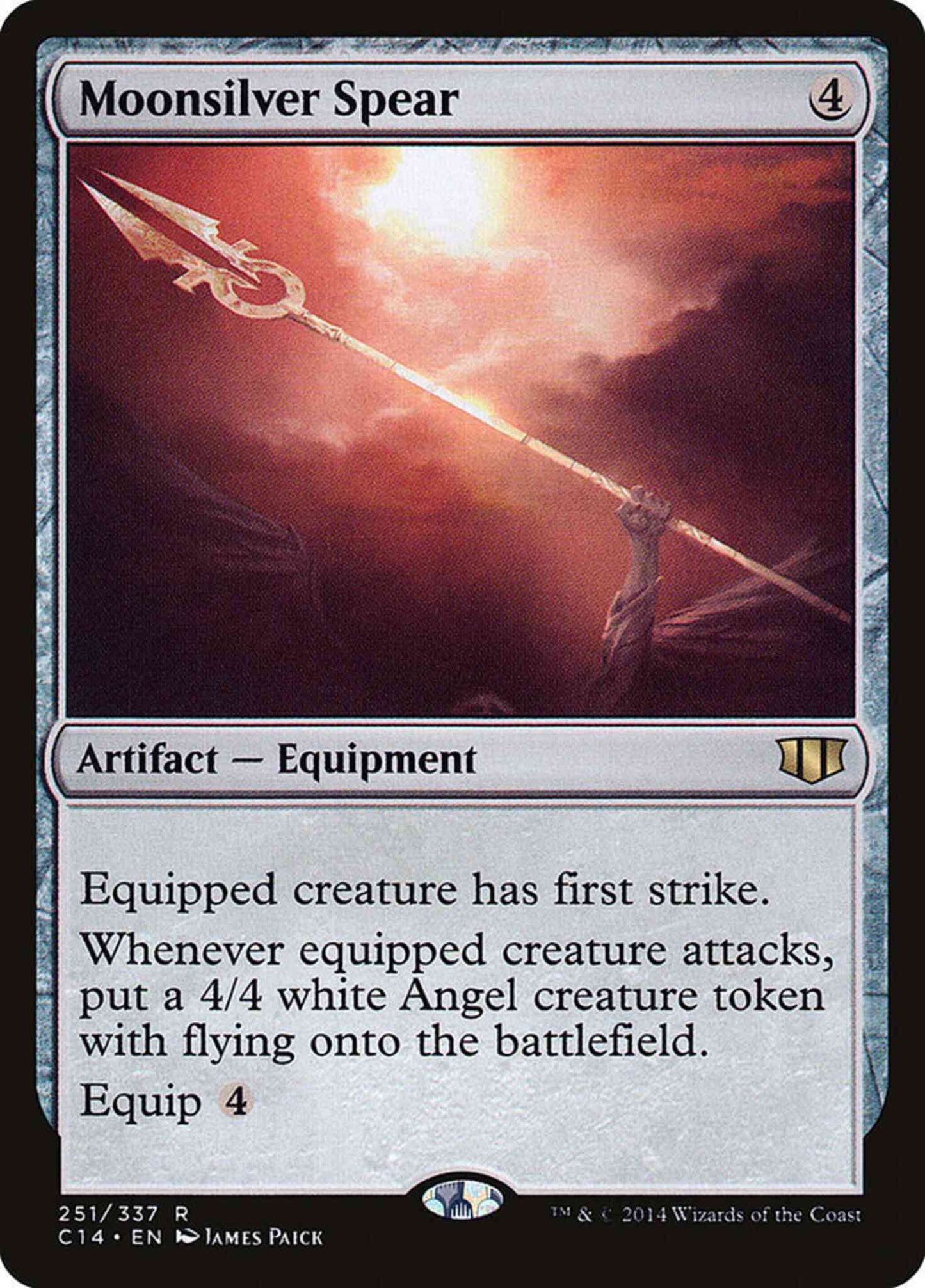 Moonsilver Spear [251] [Commander 2014] [Non-Foil]