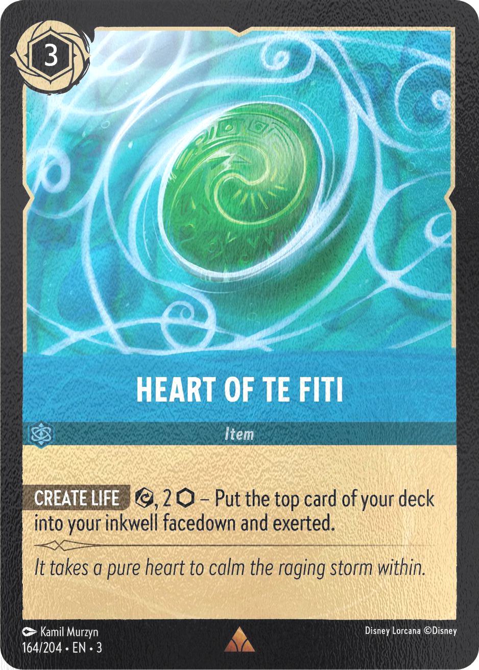 Heart of Te Fiti - 164/204 [Into the Inklands] [Cold Foil]