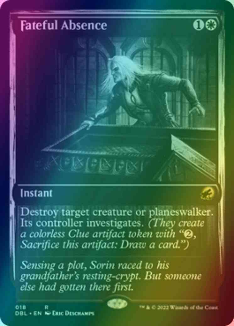 Fateful Absence [18] [Innistrad: Double Feature] [Foil]
