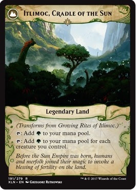Growing Rites of Itlimoc // Itlimoc, Cradle of the Sun [191] [Ixalan] [Non-Foil]