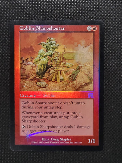 Goblin Sharpshooter — Damaged|Foil — ID 17288