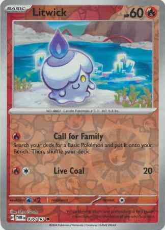 Litwick - 036/167 - Common [sv06-036] [Reverse Holo]