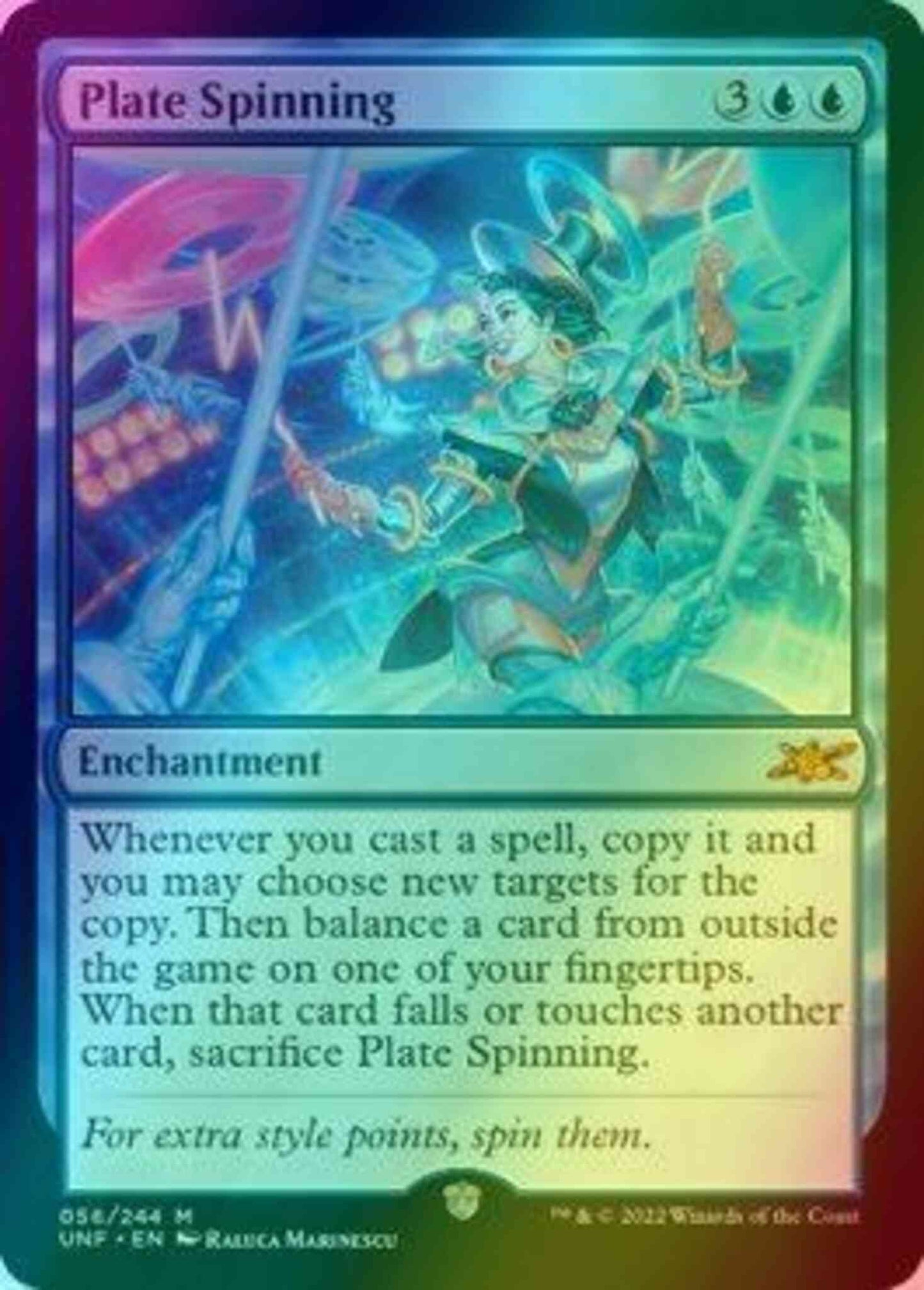 Plate Spinning [56] [Unfinity] [Foil]