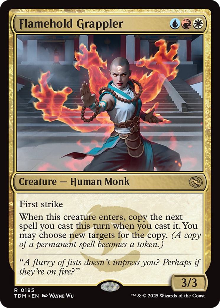 Flamehold Grappler [185] [Tarkir: Dragonstorm] [Non-Foil]